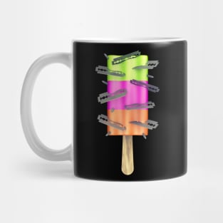 Razor Blades Ice Mug